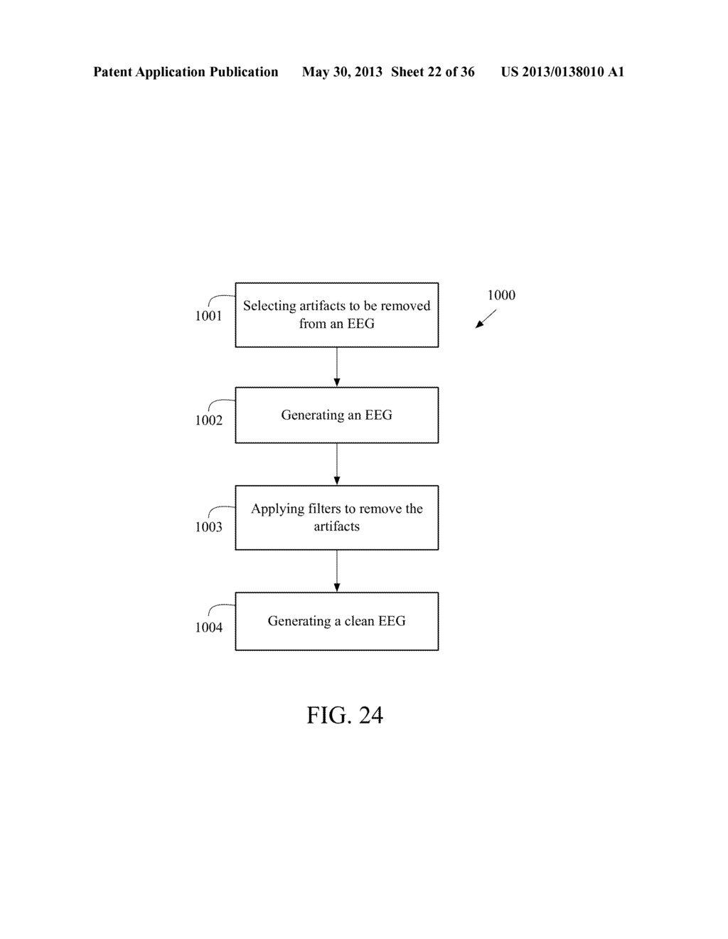 User Interface For Artifact Removal In An EEG - diagram, schematic, and image 23