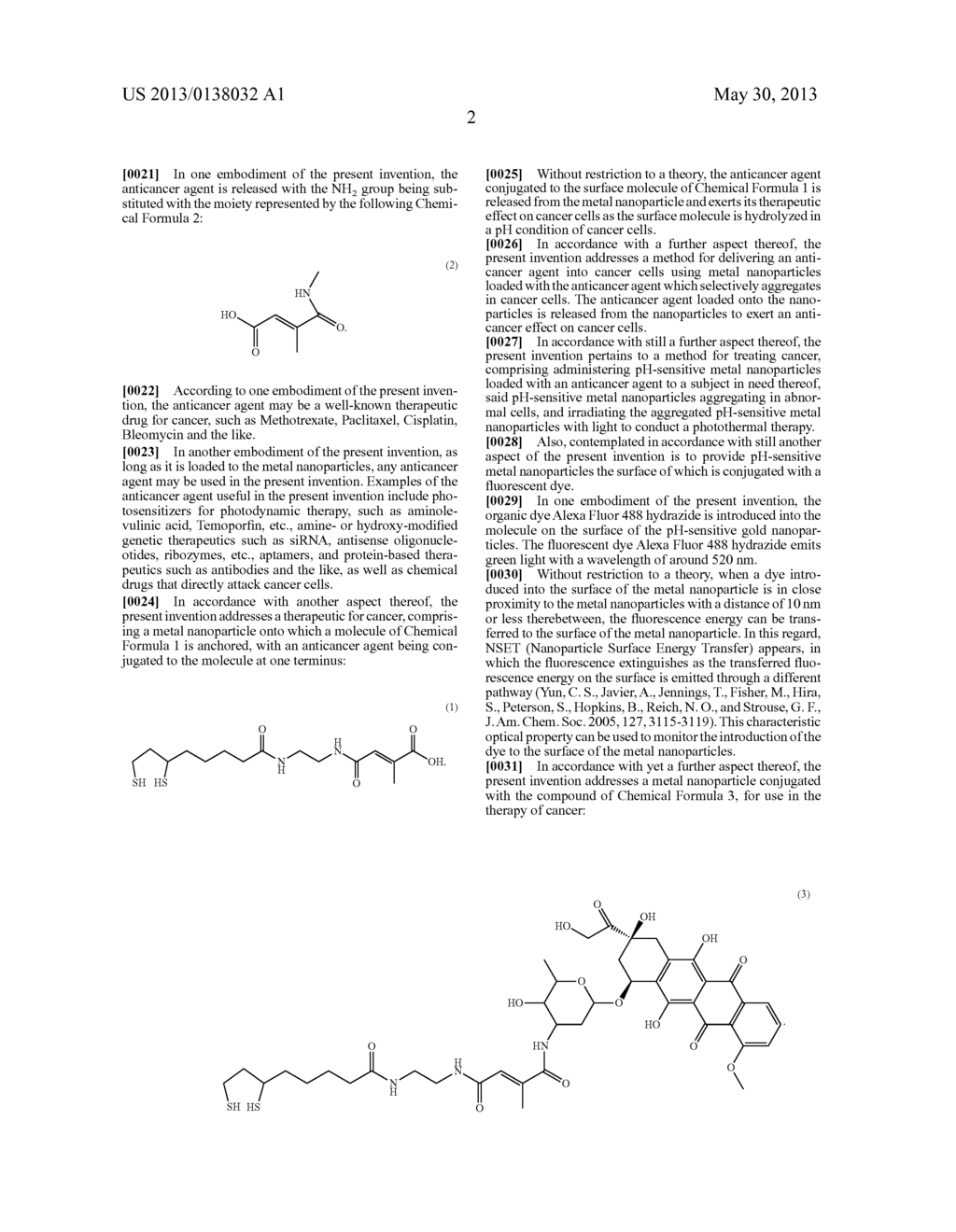 ANTICANCER AGENT DELIVERY SYSTEM USING pH-SENSITIVE METAL NANOPARTICLES - diagram, schematic, and image 10