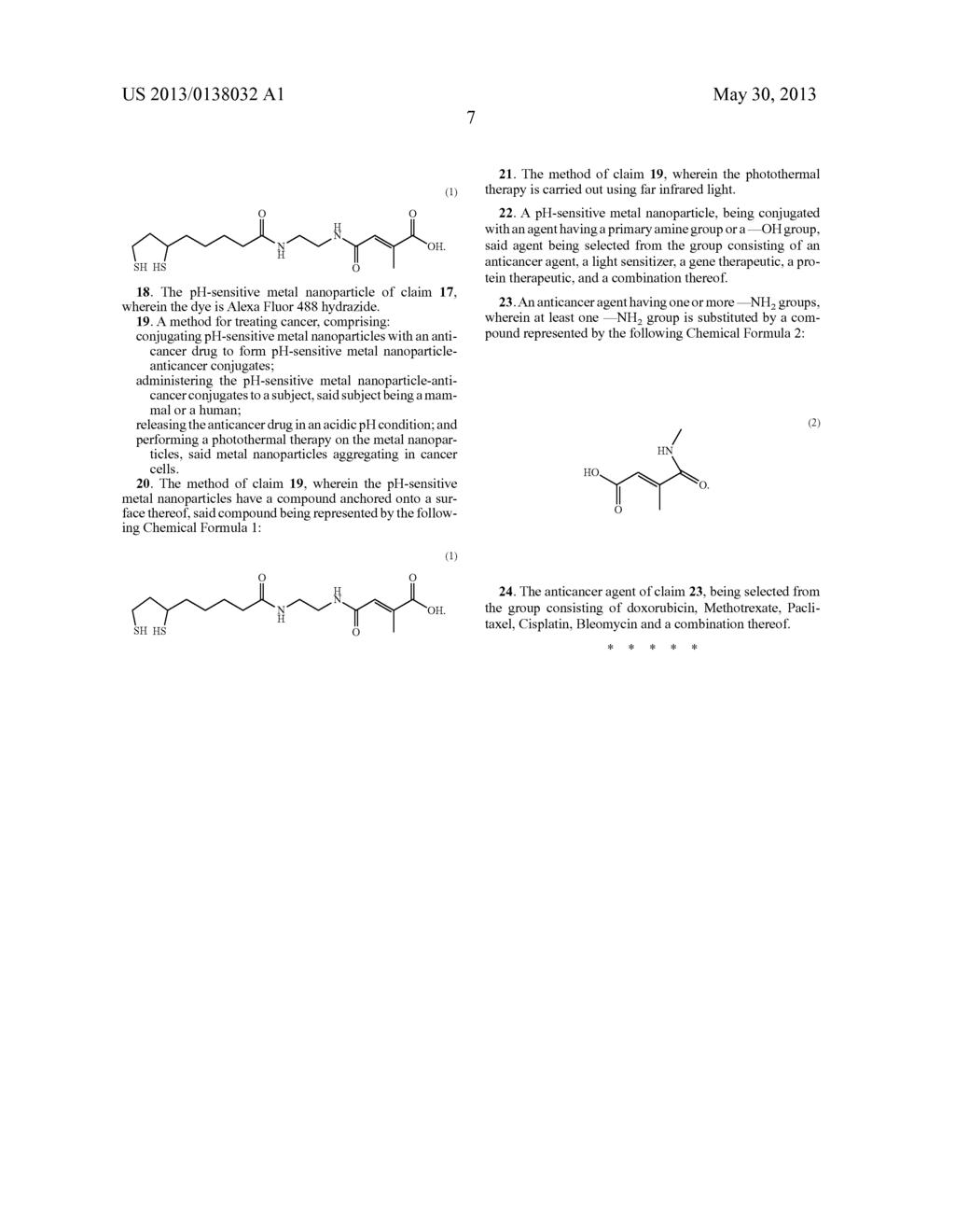 ANTICANCER AGENT DELIVERY SYSTEM USING pH-SENSITIVE METAL NANOPARTICLES - diagram, schematic, and image 15