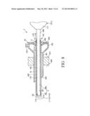 METHOD OF APPLYING A LIQUID OR POWDER IN A BODY CAVITY IN A LIVING BODY diagram and image