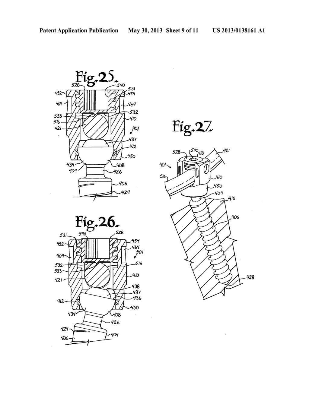 Polyaxial bone screw assembly with fixed retaining structure - diagram, schematic, and image 10