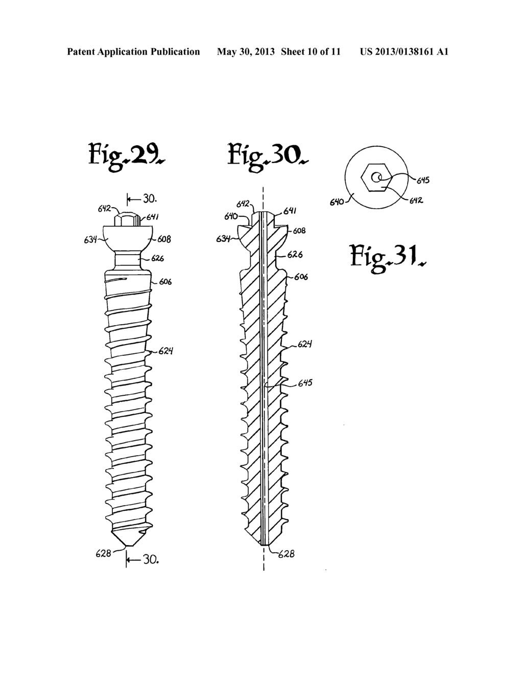 Polyaxial bone screw assembly with fixed retaining structure - diagram, schematic, and image 11