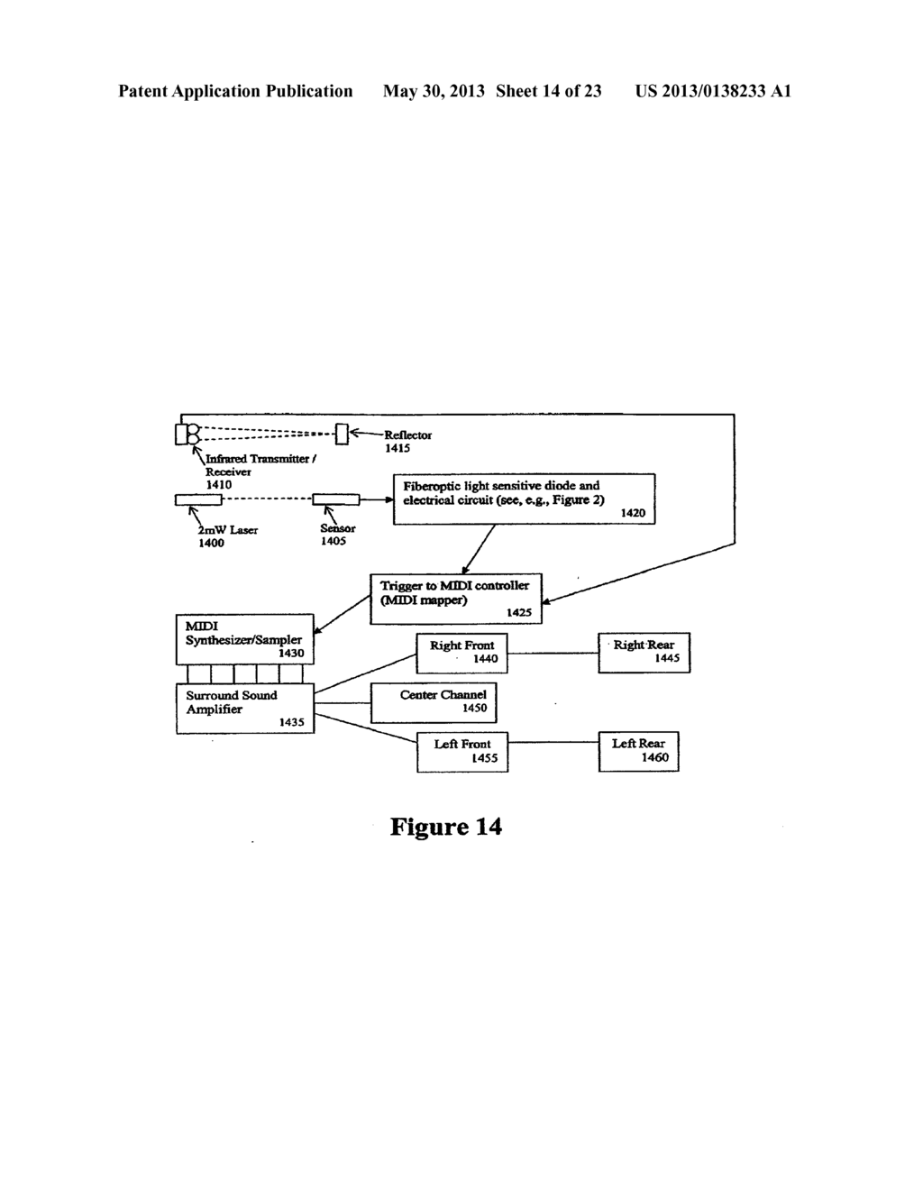 MULTI-MEDIA SPATIAL CONTROLLER HAVING PROXIMITY CONTROLS AND SENSORS - diagram, schematic, and image 15