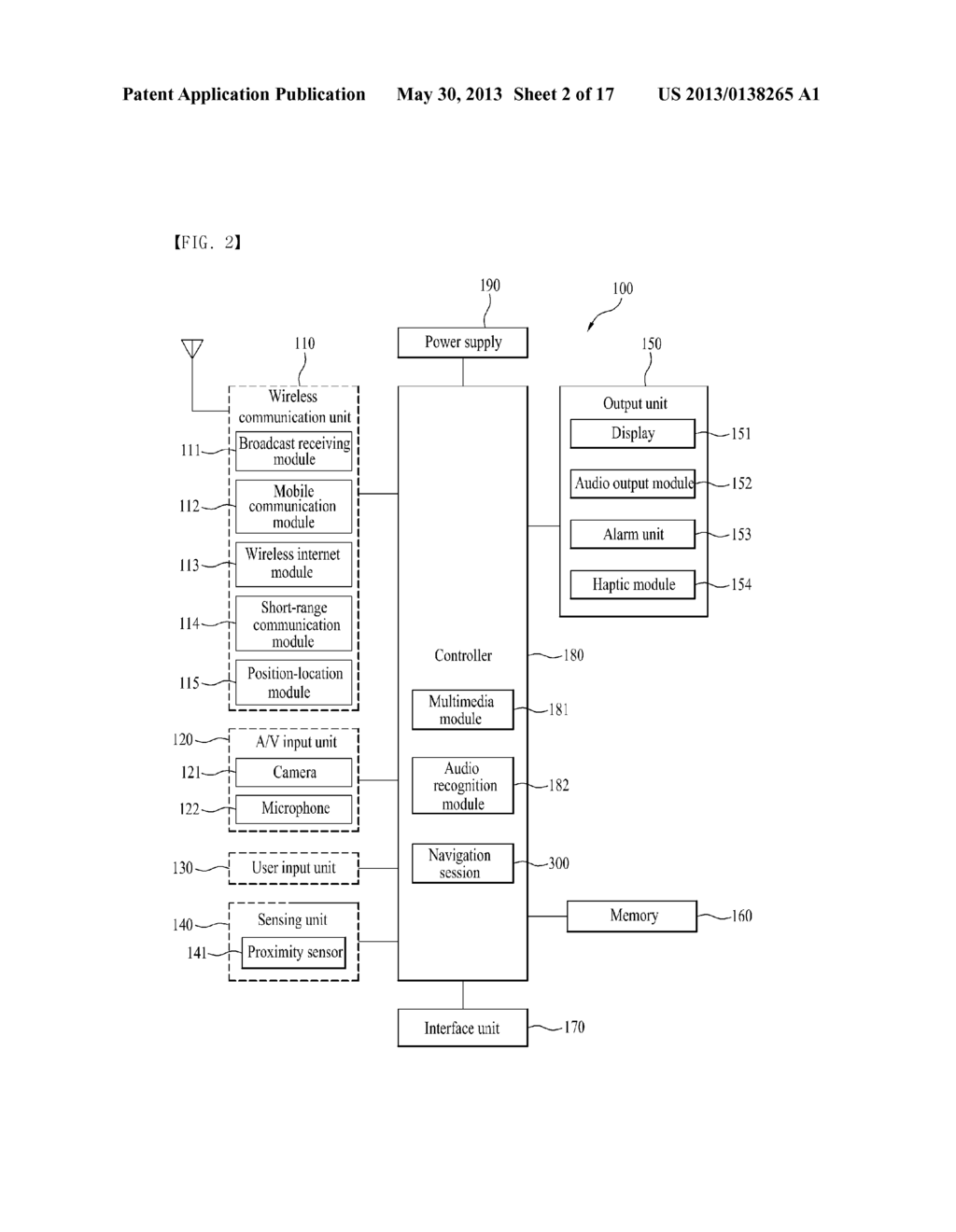 MOBILE TERMINAL, IMAGE DISPLAY APPARATUS MOUNTED IN CAR AND DATA     PROCESSING METHOD USING THE SAME - diagram, schematic, and image 03