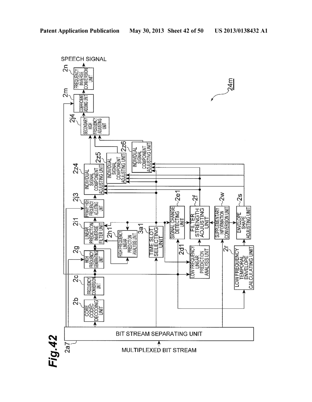 SPEECH ENCODING/DECODING DEVICE - diagram, schematic, and image 43