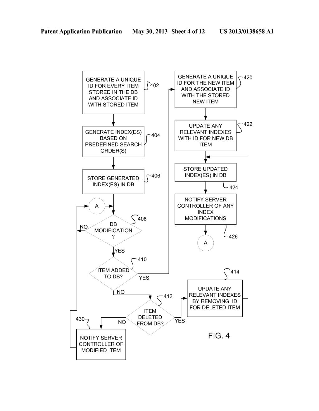 DATABASE QUERY ACROSS PROCESSES WITH CHANGE NOTIFICATION - diagram, schematic, and image 05