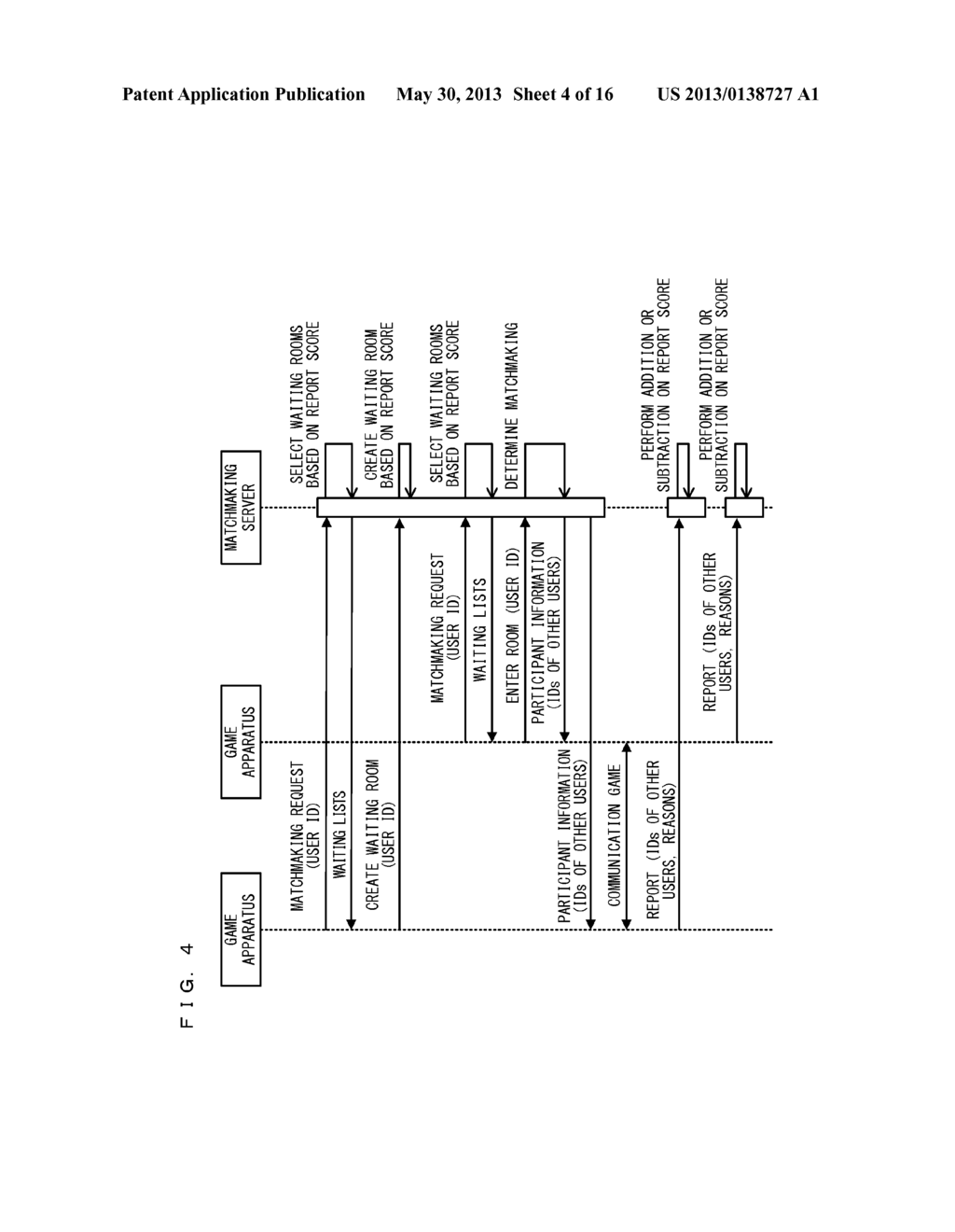 COMMUNICATION SYSTEM, STORAGE MEDIUM HAVING STORED THEREIN COMMUNICATION     PROGRAM, INFORMATION PROCESSING APPARATUS, SERVER, AND COMMUNICATION     METHOD - diagram, schematic, and image 05