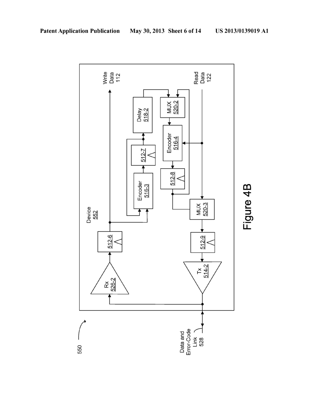 Unidirectional Error Code Transfer for Both Read and Write Data     Transmitted Via Bidirectional Data Link - diagram, schematic, and image 07