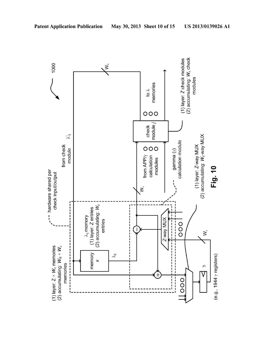 ACCUMULATING LDPC (LOW DENSITY PARITY CHECK) DECODER - diagram, schematic, and image 11