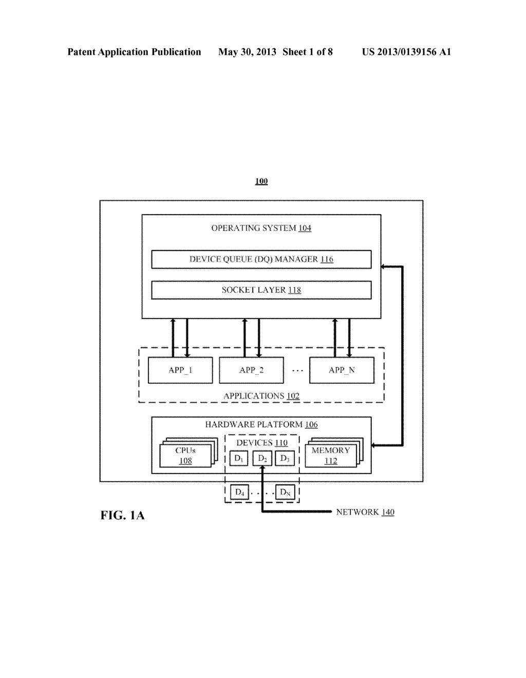 APPLICATION-DRIVEN SHARED DEVICE QUEUE POLLING IN A VIRTUALIZED COMPUTING     ENVIRONMENT - diagram, schematic, and image 02