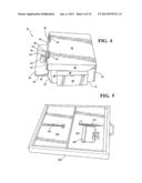 PORTABLE AND BIODEGRADABLE TOILET SUCH AS FOR USE BY FIELD PERSONNEL diagram and image