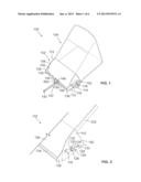 LAWN SWEEPER ASSEMBLY WITH ADJUSTABLE BRUSH ASSEMBLY AND HOPPER ASSEMBLY     AND METHOD OF USE THEREOF diagram and image