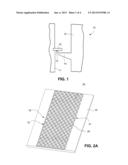 HONEYCOMB CONSTRUCTION FOR ABRADABLE ANGEL WING diagram and image