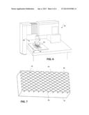 HONEYCOMB CONSTRUCTION FOR ABRADABLE ANGEL WING diagram and image