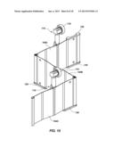 FOLDING PARTITIONS HAVING ADJOINING PANELS AND RELATED METHODS diagram and image