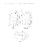 GUSSETED FLEXIBLE PACKAGE WITH SHAPED SIDES AND METHODS OF MAKING THE SAME diagram and image