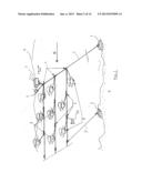 SUPPORT UNIT FOR A DEVICE FOR RECOVERING ENERGY FROM MARINE AND FLUVIAL     CURRENTS diagram and image