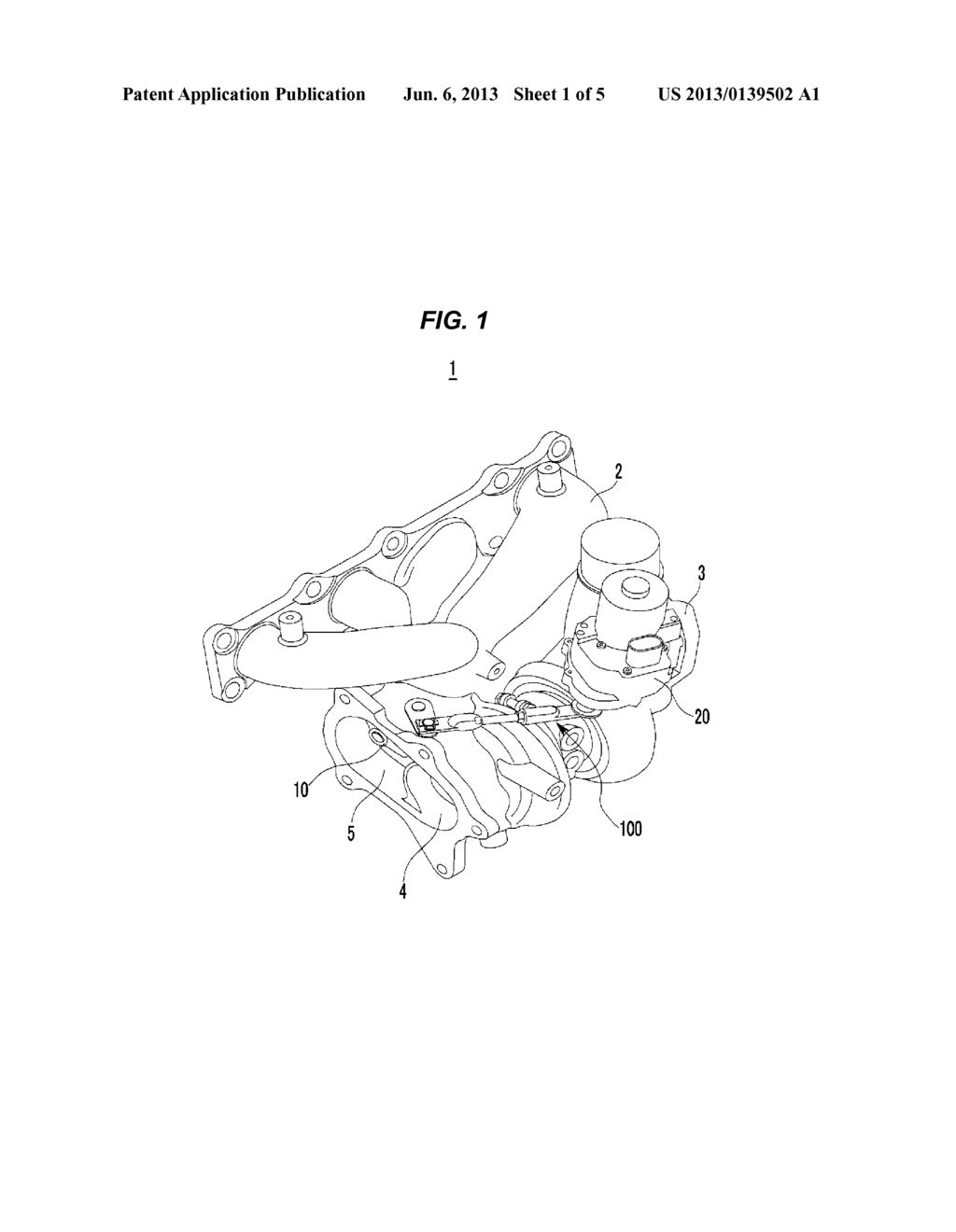 WASHER FOR REDUCING NOISE AND SYSTEM FOR REDUCING NOISE OF WASTEGATE VALVE     APPARATUS BY USING THE SAME - diagram, schematic, and image 02