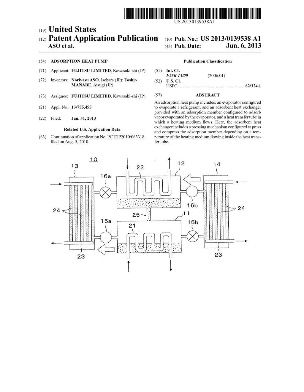 ADSORPTION HEAT PUMP - diagram, schematic, and image 01