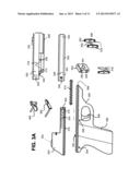 FIREARM WITH ENHANCED HANDLING BY DISSIPATING THE EFFECTS OF RECOIL AND     MUZZLE CLIMB diagram and image