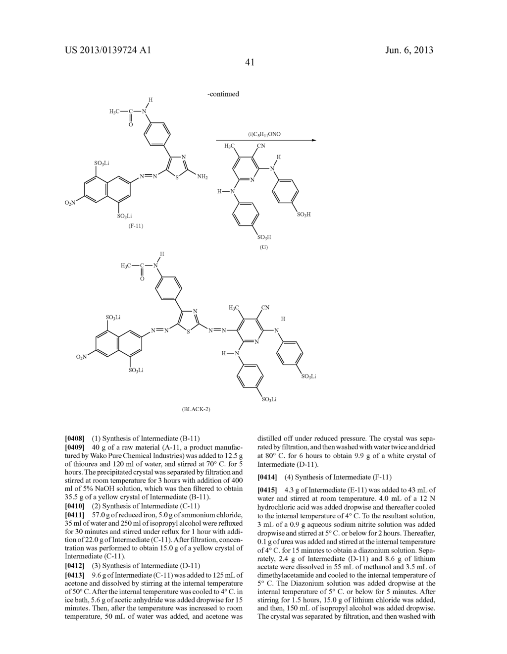 NOVEL AZO COMPOUND, AQUEOUS SOLUTION, INK COMPOSITION, INK FOR INKJET     RECORDING, INKJET RECORDING METHOD, INK CARTRIDGE FOR INKJET RECORDING,     AND INKJET RECORD - diagram, schematic, and image 42