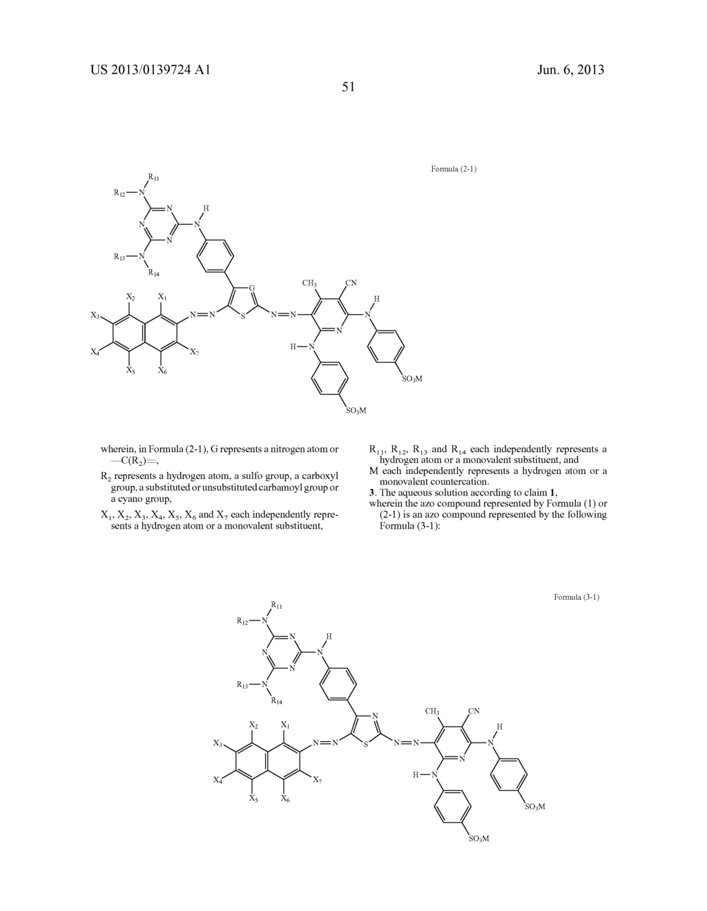 NOVEL AZO COMPOUND, AQUEOUS SOLUTION, INK COMPOSITION, INK FOR INKJET     RECORDING, INKJET RECORDING METHOD, INK CARTRIDGE FOR INKJET RECORDING,     AND INKJET RECORD - diagram, schematic, and image 52