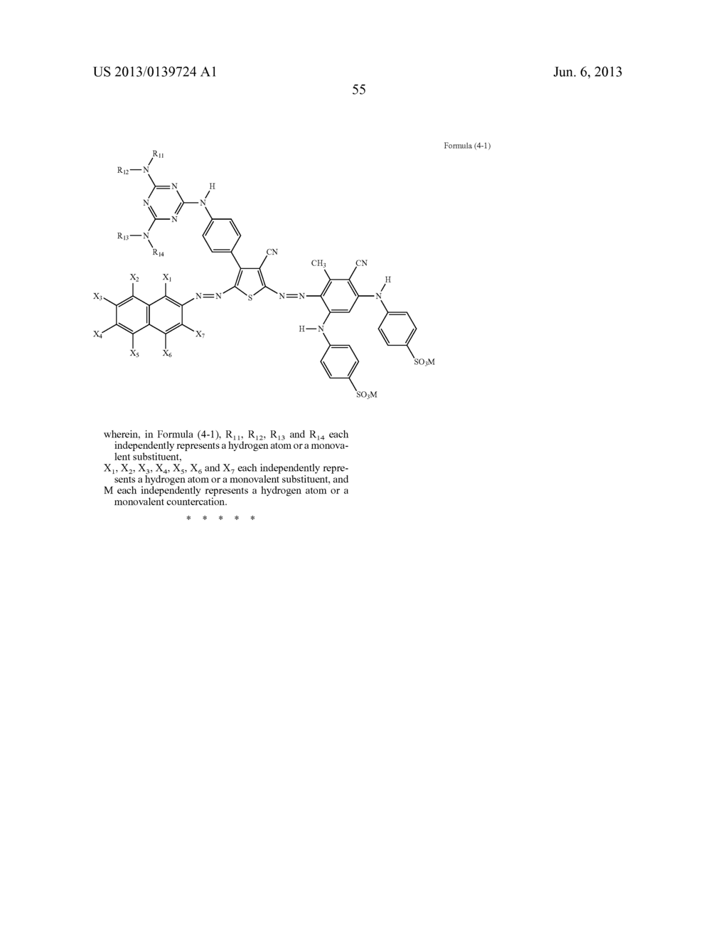 NOVEL AZO COMPOUND, AQUEOUS SOLUTION, INK COMPOSITION, INK FOR INKJET     RECORDING, INKJET RECORDING METHOD, INK CARTRIDGE FOR INKJET RECORDING,     AND INKJET RECORD - diagram, schematic, and image 56