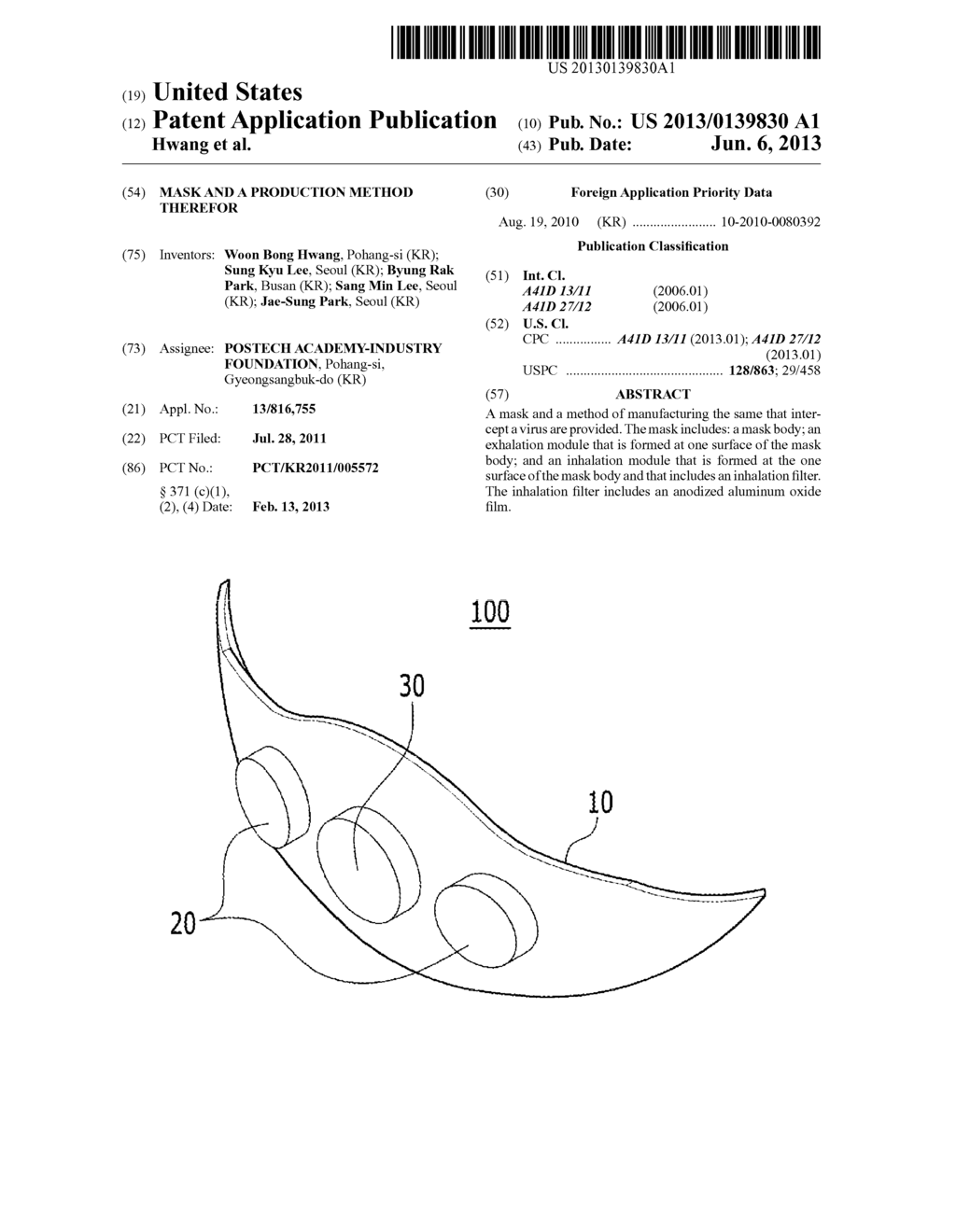 MASK AND A PRODUCTION METHOD THEREFOR - diagram, schematic, and image 01