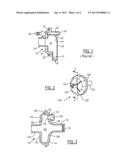 GROMMET WITH SERVICE PORT HAVING TWO CLOSED ENDS diagram and image