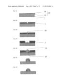 WAFER OR CIRCUIT BOARD AND JOINING STRUCTURE OF WAFER OR CIRCUIT BOARD diagram and image