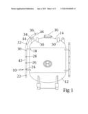 Curved Ladder for Tank Access diagram and image