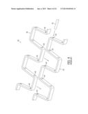 Conveyor Belt Link With Rod Retaining Feature diagram and image