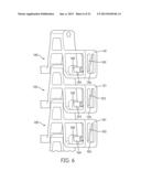 Conveyor Belt Link With Rod Retaining Feature diagram and image