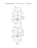 Conveyor Belt Link With Rod Retaining Feature diagram and image