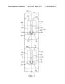 Conveyor Belt Link With Rod Retaining Feature diagram and image