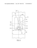 Conveyor Belt Link With Rod Retaining Feature diagram and image