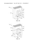 Conveyor Belt Link With Rod Retaining Feature diagram and image