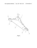 OPENABLE DEVICE PROVIDED WITH A SHARP SUPPORTING ROB FIT, STICK, HANG     AND/OR CLAMP DISTINCT PARTS FOR DRYING AND/OR STORING DISTINCT GARMENTS diagram and image