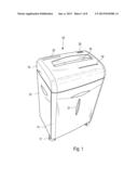 THICKNESS DETECTING SAFETY SHREDDER diagram and image