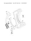 WHEELED PATIENT SUPPORT WITH FOOT RESTS diagram and image