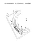 WHEELED PATIENT SUPPORT WITH FOOT RESTS diagram and image