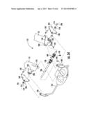 WHEELED PATIENT SUPPORT WITH FOOT RESTS diagram and image