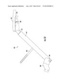 WHEELED PATIENT SUPPORT WITH FOOT RESTS diagram and image