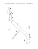 WHEELED PATIENT SUPPORT WITH FOOT RESTS diagram and image