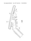 WHEELED PATIENT SUPPORT WITH FOOT RESTS diagram and image