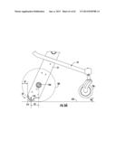 WHEELED PATIENT SUPPORT WITH FOOT RESTS diagram and image