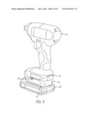 BATTERY OPERATED DEVICE AND TAG FOR A BATTERY OPERATED TOOL diagram and image