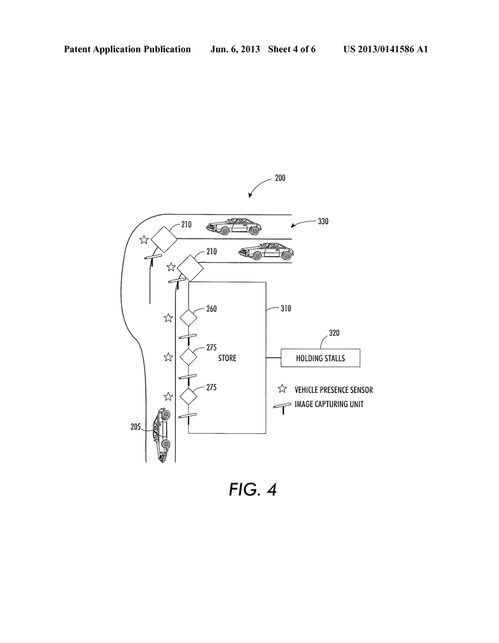 SYSTEM AND METHOD FOR ASSOCIATING AN ORDER WITH AN OBJECT IN A MULTIPLE     LANE ENVIRONMENT - diagram, schematic, and image 05