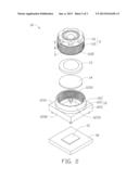 CAMERA MODULE WITH REDUCED SIZE diagram and image