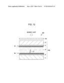 LIQUID CRYSTAL DEVICE, ELECTRONIC DEVICE AND PHASE DIFFERENCE COMPENSATING     PLATE diagram and image